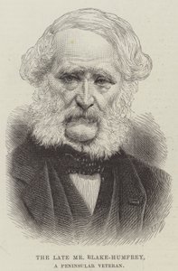 The late Mr Blake-Humfrey by English School